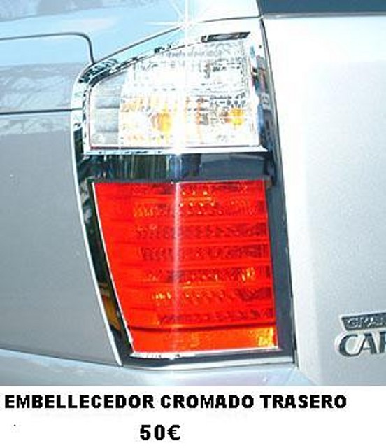 embellecedor cromado trasero. KGC-CMAU-03.Hi-motors