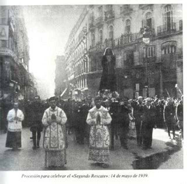 Procesión Cristo Medinaceli año 1939