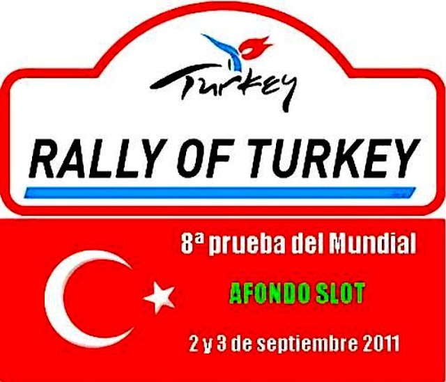 Cartel Rally Turquia