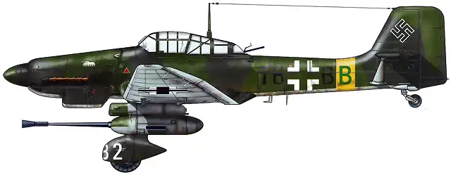 Junkers-Ju-87G-Stuka-Stab-10.(Pz)SG2-(T6+BB)-Hans-Ulrich-Rudel-Slovakia-1944-0A