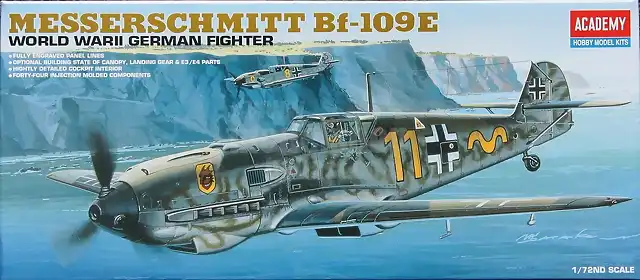 Academy - Bf-109E4- 1-72