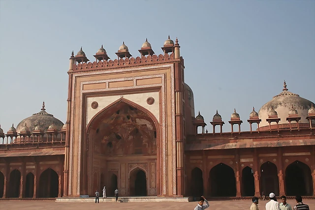 531 Fatekpur Sikri entrada per dins