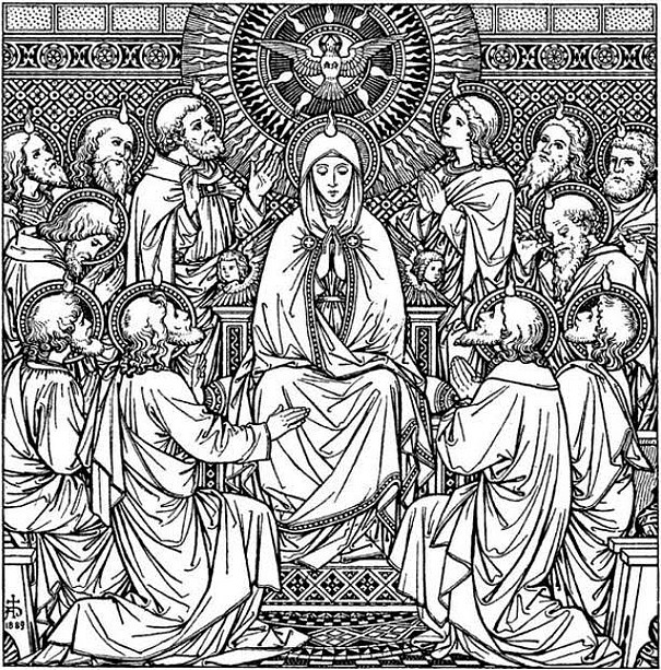 pentecost_with_mary