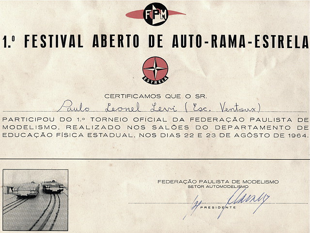 Certificado Autorama DEFE