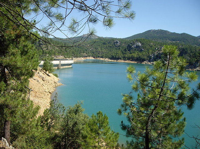 Embalse en Cazorla