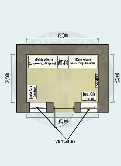 Plano Aviario Perivn (enero 2014)