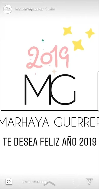 Marhaya Guerrer IG Stories 1-1-2019 Marhaya Guerrer IG Stories 1-1-2019