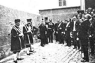 1912 Descubrimiento de l?pidas en la iglesia de San Felipe