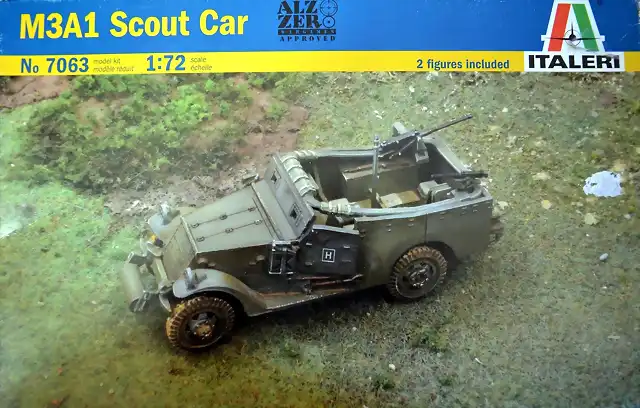 Italeri - M3A1 Scout Car - 1-72