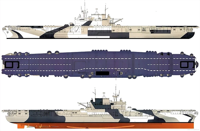 USS CV-6 Enterprise (1944)