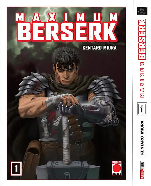 Berserk Maximum Portada + canto Tomo 1 02