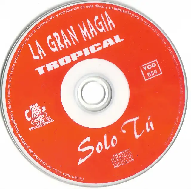 La Gran Magia Tropical - Solo Tu (1999) Cd