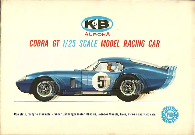 K&B Aurora Shelby Cobra GT