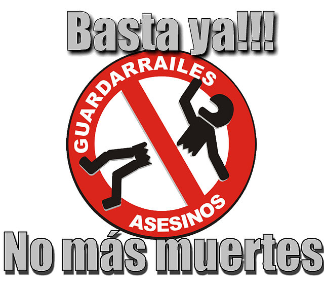 GUARDARAILES ASESINOS