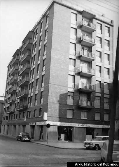 Barcelona c. Taulat - Rambla Poblenou 1970