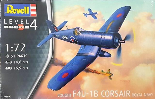 Revell - F4U-1B - Royal Navy - 1-72