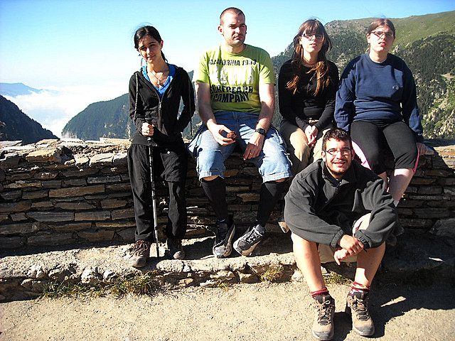 En el refugio del Aliga