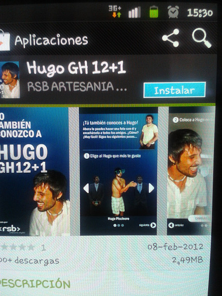 App de Hugo para Iphone 3 App de Hugo para Iphone 3