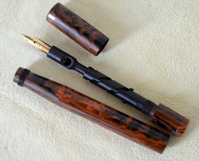 STYLO-SAFETY-ORION-Safety-ebonite-marbree-_57 2 STYLO-SAFETY-ORION-Safety-ebonite-marbree-_57 2