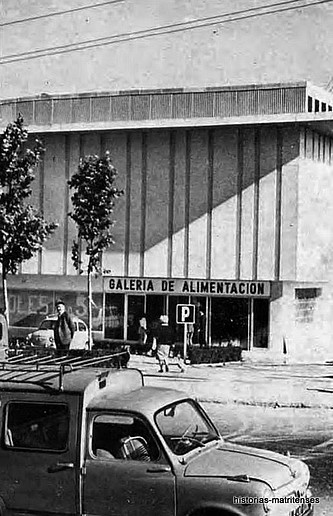 Madrid Mercado de San Blas 1968