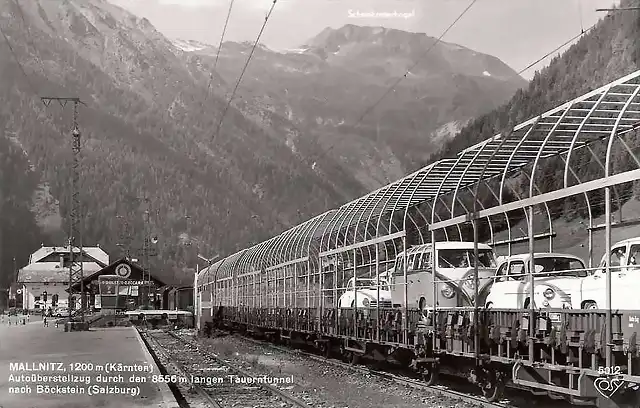 Mallnitz Tunel de Tauern Austria