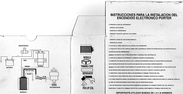 Instrucciones para la Instalación encendido Porter 01