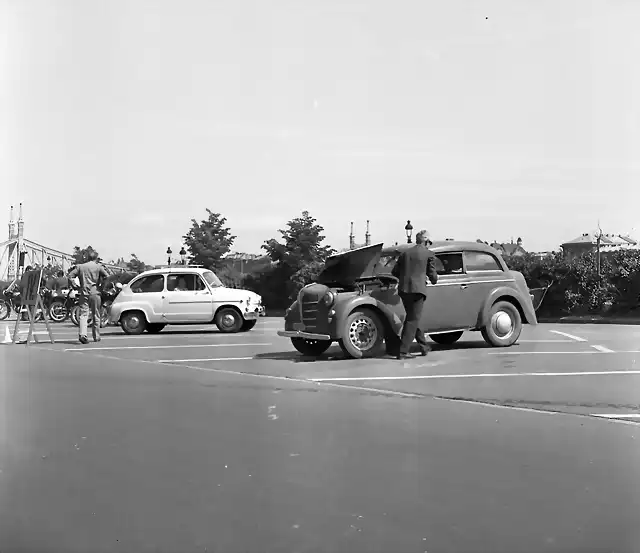 Ungarn, Budapest ? Universit?t Kai, Budapester Verkehrstage, 1969