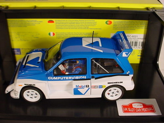 MSC METRO 6R4 UK slot car festival LTD to 300 for HERITAGE MOTOR CENTRE GAYDON MUSEUM CAR