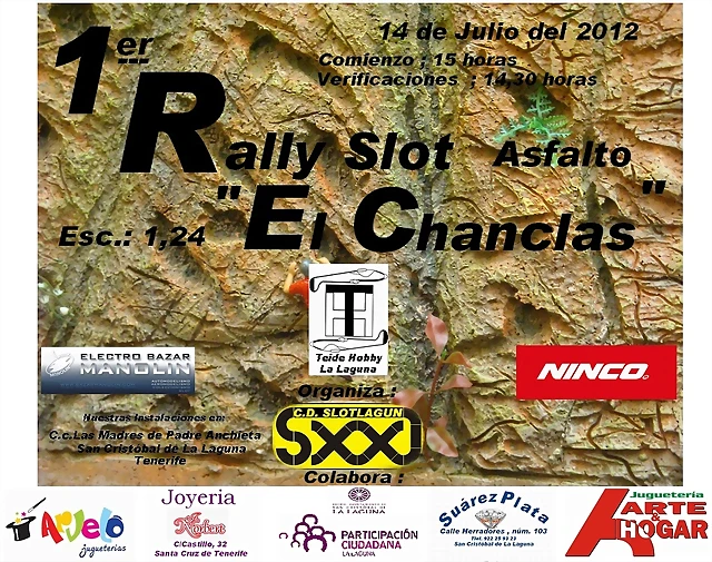 1er Rally Slot El Chanclas