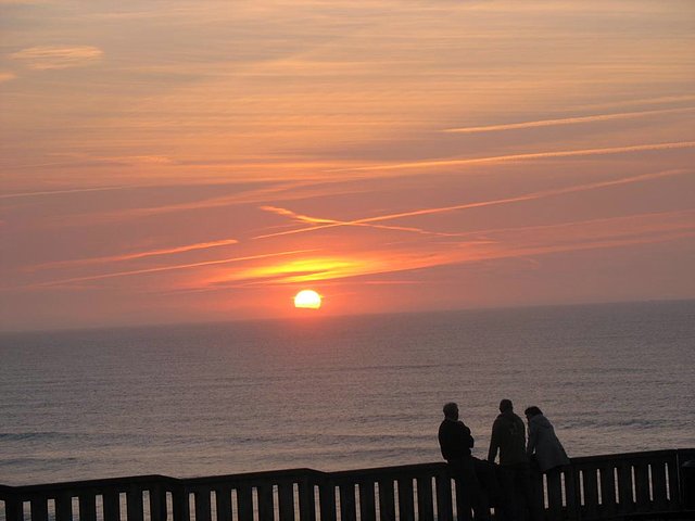 Puesta de sol Biarritz