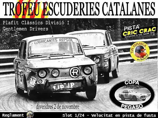 Cartell Gentleman - Escuderies Catalanes