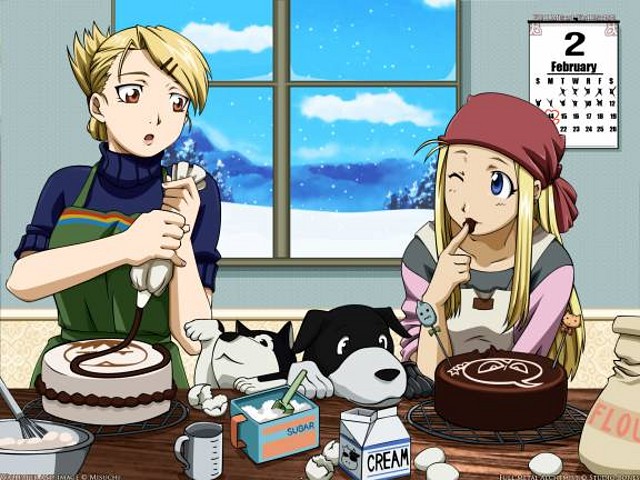 teniente and  winry