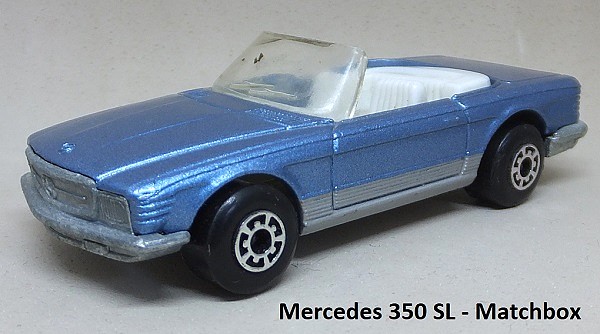 Mercedes 350 SL - Matchbox