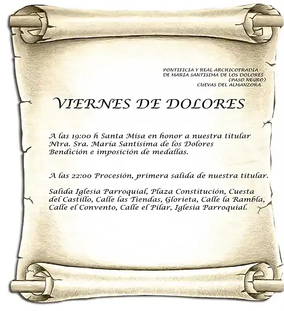 VIERNES DOLORES CUEVAS 2013