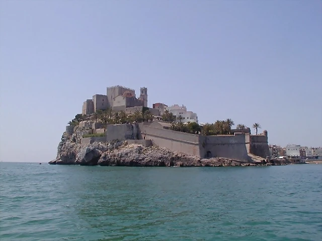 panoramica del castillo de pe?iscola panoramica del castillo de pe?iscola
