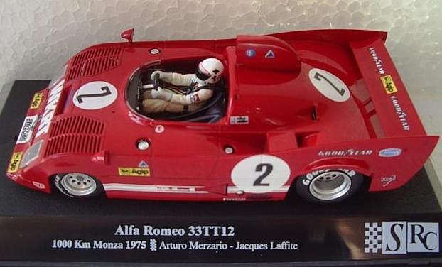 SRC 007 02 ALFA ROMEO 33TT12 GANADOR EN MONZA 1975 SRC 007 02 ALFA ROMEO 33TT12 GANADOR EN MONZA 1975