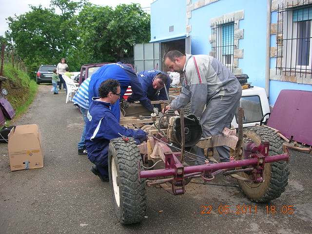 marta y reparacion del suzuki 143