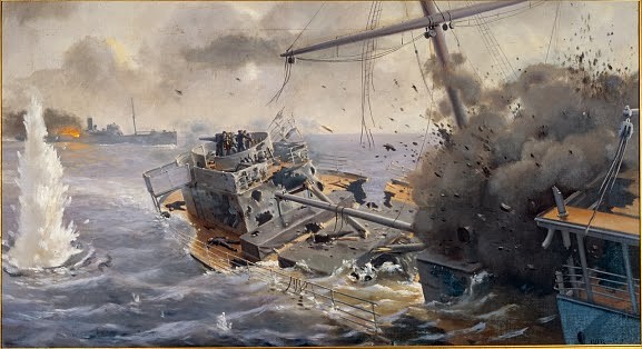 SS_Otaki_sinking