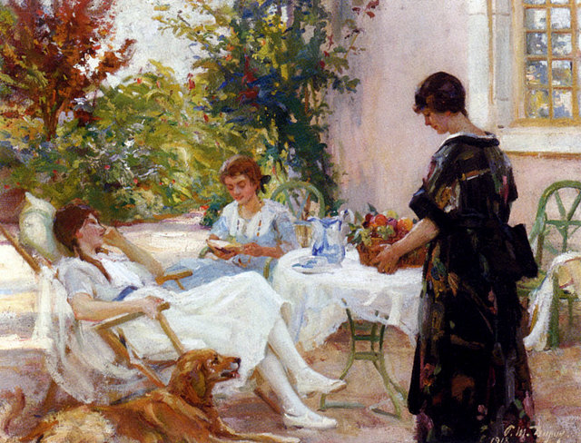 Paul Michel Dupuy- Tea time large