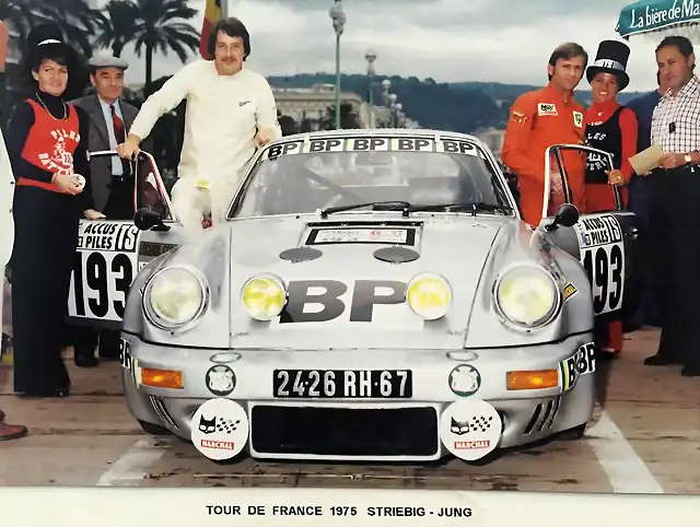 Porsche 911 Carrera RSR - TdF'75 - Striebig-Jung