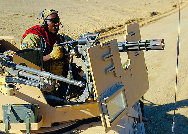 Soldado de las Fuerzas Especiales USA en Afghanistn