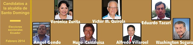 Candidatos a la alcaldía de Santo Domingo