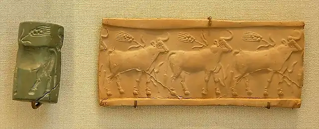 800px-Cylinder_seal_cattle_Louvre_MNB1906