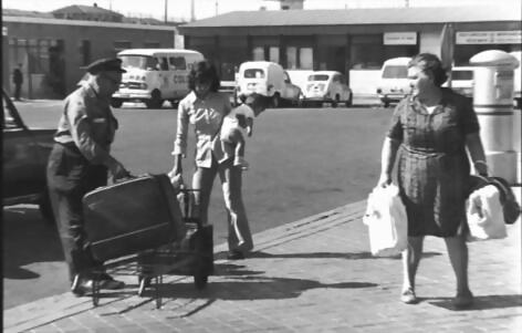 Madrid Estacion de Chamartin 1972