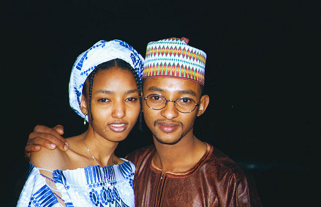 fulani couple fulani couple