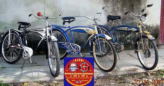 2 Columbias y una Schwinn