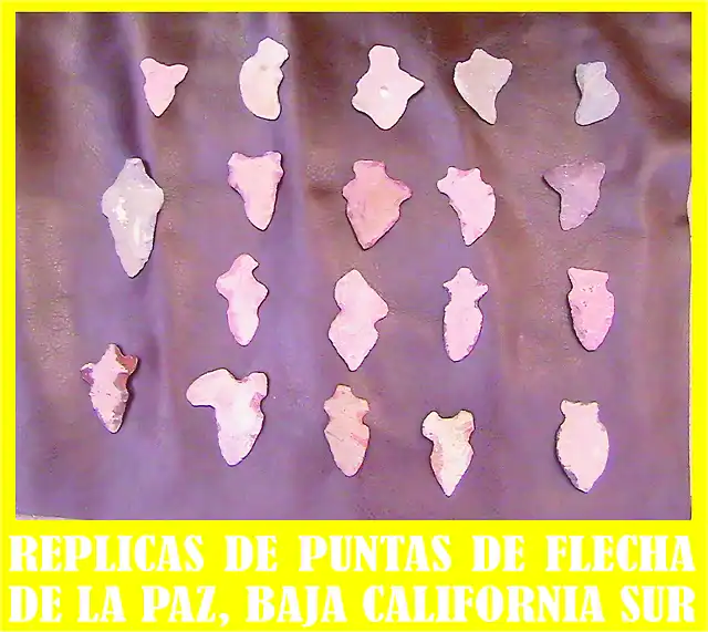 LA PAZ, BAJA CALIFORNIA SUR, REPLICAS DE FLECHAS, CUCHILLOS Y LANZAS 001