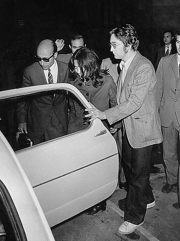 zfamosos John Lennon y Yoko Ono