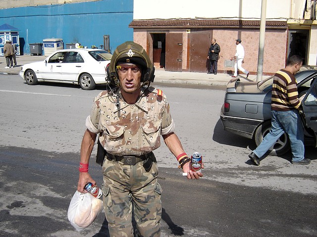 FUERZAS ESPECIALES DESPLEGADAS EN LA FRONTERA DE CEUTA CON MARRUECOS