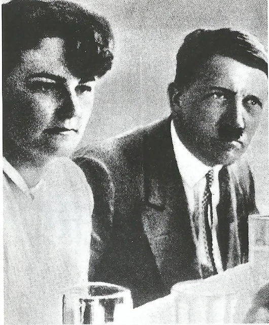 Hitler y Geli Raubal.